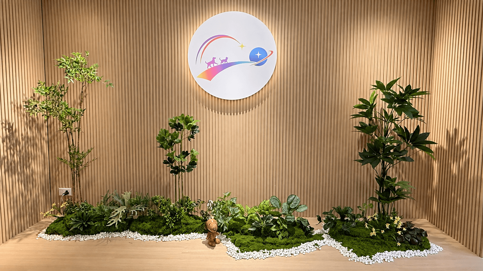 星橋溫馨寧靜的接待空間